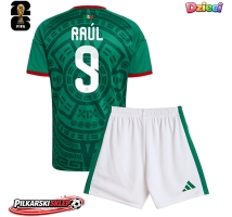 Meksyk Raul Jimenez #9 Koszulka Podstawowa dzieci MŚ 2026 Krótki Rękaw (+ krótkie spodenki)